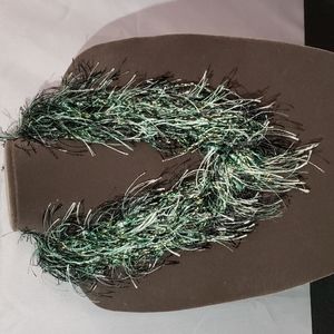 EYELASH NECKLACE HANDMADE 25" L